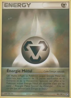 Énergie Métal, EX Gardiens du Pouvoir Nº 88 Normal