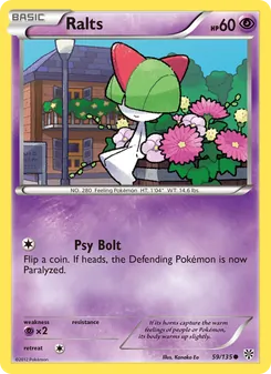 Ralts, Plasma Storm Nº 59 Normal