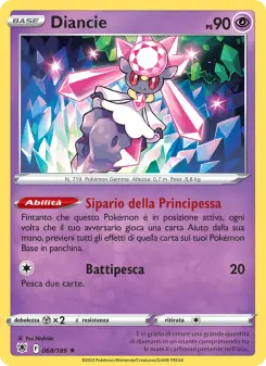 Diancie, Lucentezza Siderale Nº 068 Reverse