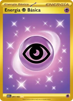 Energía Psychic Básica, 151 Nº 207 Holo