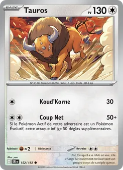 Tauros, Rivalités Destinées No. 152 Normal