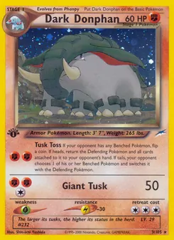 Dark Donphan, Neo Destiny No. 3