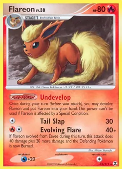 Flareon, Rising Rivals No. 19 Normal