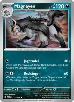 Magnayen, Maskerade im Zwielicht No. 114 Normal
