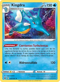 Kingdra, Origen Perdido No. 037 Holo