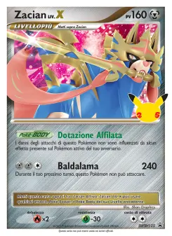 Zacian, SPSC Promo Nº SWSH135 Holo