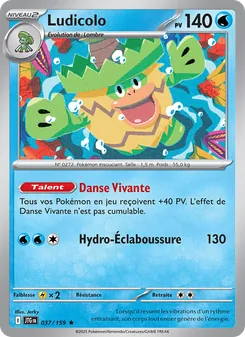 Ludicolo, Aventures Ensemble No. 037 Holo
