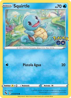 Squirtle, Pokémon GO No. 015 Normal