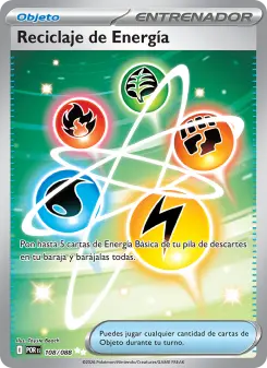 Reciclaje de Energía, Equilibrio Perfecto Nº 108 Holo