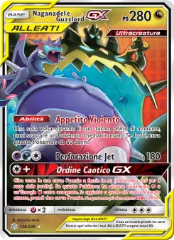 Naganadel e Guzzlord GX, Eclissi Cosmica No. 158 Normal