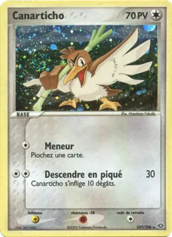 Canarticho, EX Émeraude No. 107 Holo
