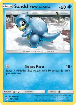 Sandshrew de Alola, Ultraprisma No. 28 Normal
