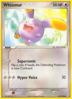 Whismur, Crystal Guardians Nº 69 Normal