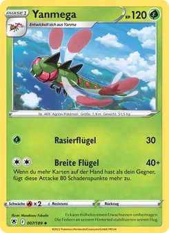 Yanmega, Astralglanz No. 007 Normal