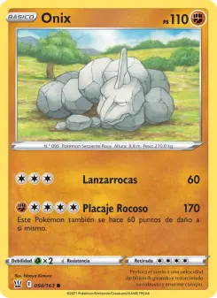 Onix, Estilos de Combate No. 68 Normal