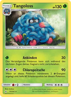 Tangoloss, Kräfte im Einklang Nº 17 Normal