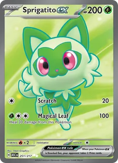 Sprigatito ex, Ascended Heroes No. 251 Holo