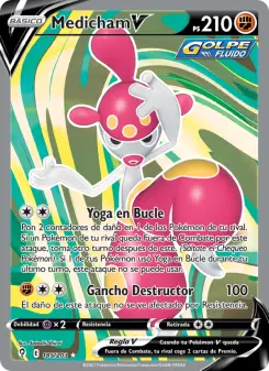 Medicham V, Cielos Evolutivos No. 185 Holo