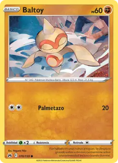 Baltoy, Cenit Supremo Nº 070 Normal