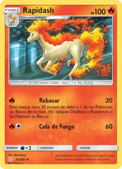 Rapidash, Eclipse Cósmico No. 24 Normal