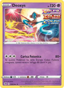 Deoxys, Colpo Fusione Nº 120 Holo