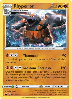 Rhyperior, Spada e Scudo Nº 99 Holo