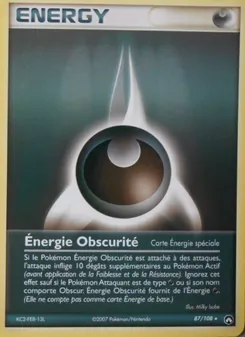 Énergie Obscurité, EX Gardiens du Pouvoir Nº 87 Normal