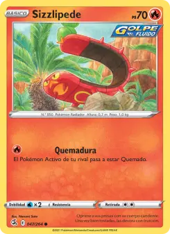 Sizzlipede, Golpe Fusión No. 47 Normal