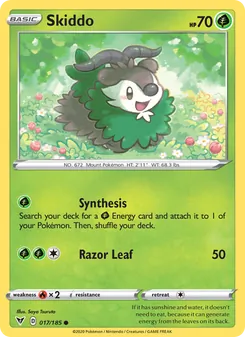Skiddo, Vivid Voltage No. 17 Normal