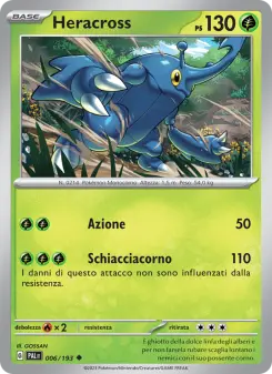 Heracross, Evoluzioni a Paldea Nº 006 Normal