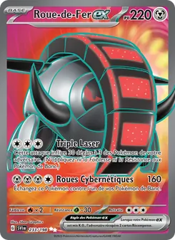 Roue-de-Fer-ex, Écarlate et Violet Nº 233 Holo