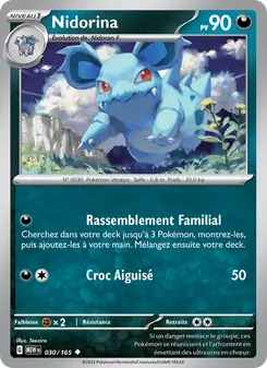 Nidorina, 151 Nº 030 Normal
