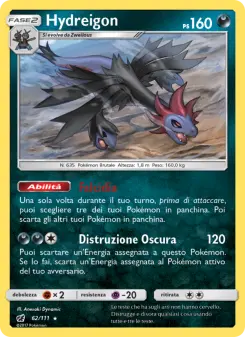 Hydreigon, Invasione Scarlatta No. 62 Normal