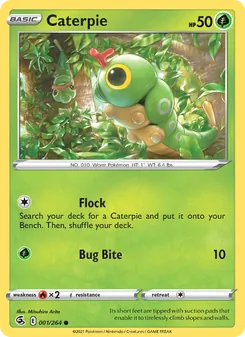 Caterpie, Fusion Strike No. 1