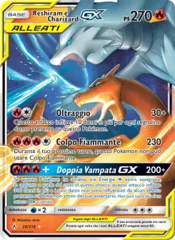 Reshiram e Charizard GX, Legami Inossidabili No. 20 Normal
