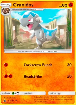 Cranidos, Ultra Prism No. 64 Normal