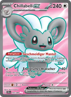 Chillabell-ex, Wachsendes Chaos No. 105 Holo