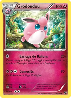 Grodoudou, XY Nº 90 Normal