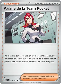 Ariane de la Team Rocket, Héros Transcendants Nº 202 Normal