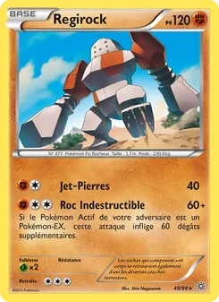 Regirock, Origines Antiques No. 40 Normal