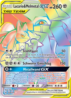 Lucario & Melmetal GX, Kräfte im Einklang Nº 224 Normal