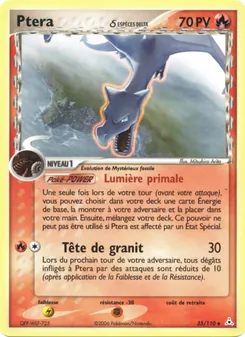 Ptera δ, EX Fantômes Holon Nº 35 Normal