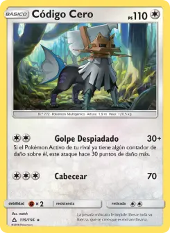 Código Cero, Ultraprisma No. 115 Normal