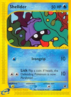 Shellder, Expedition Base Set No. 129 Normal