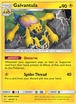 Galvantula, Team Up No. 48 Normal