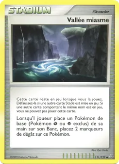 Vallée miasme, Platine Nº 111 Normal