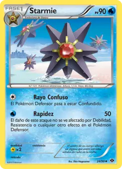 Starmie, Próximos Destinos No. 24 Normal
