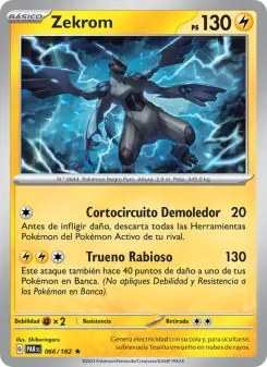Zekrom, Brecha Paradójica No. 066 Holo