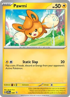 Pawmi, SVP Black Star Promos No. 040 Holo