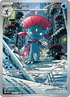 Weavile, Ascended Heroes Nº 228 Holo